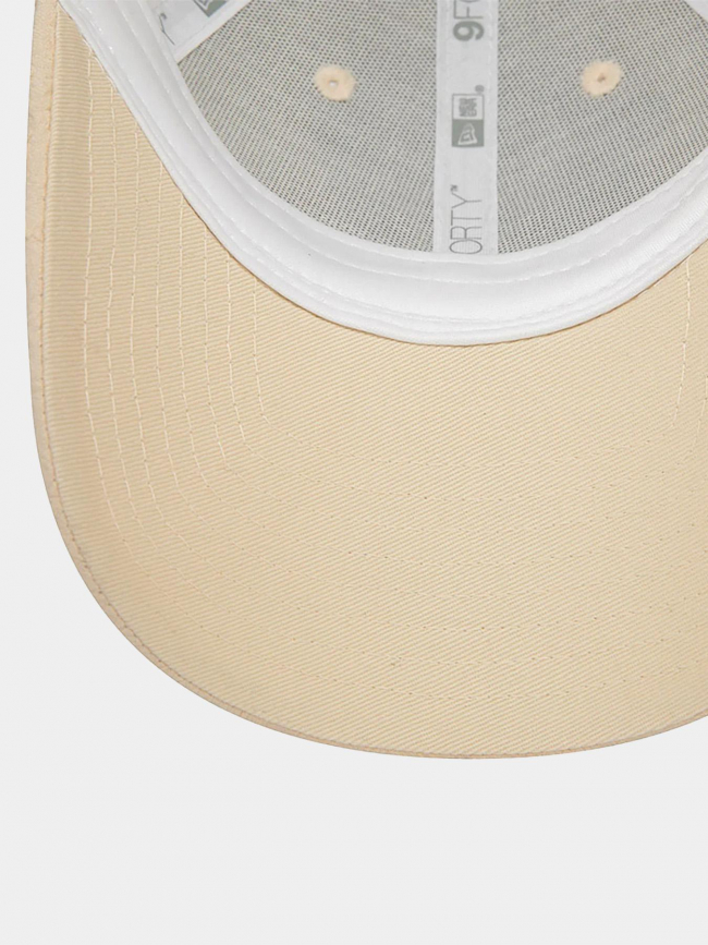 Casquette bubble stitch 9forty beige - New Era