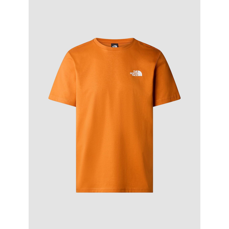 T-shirt redbox orange homme- The North Face