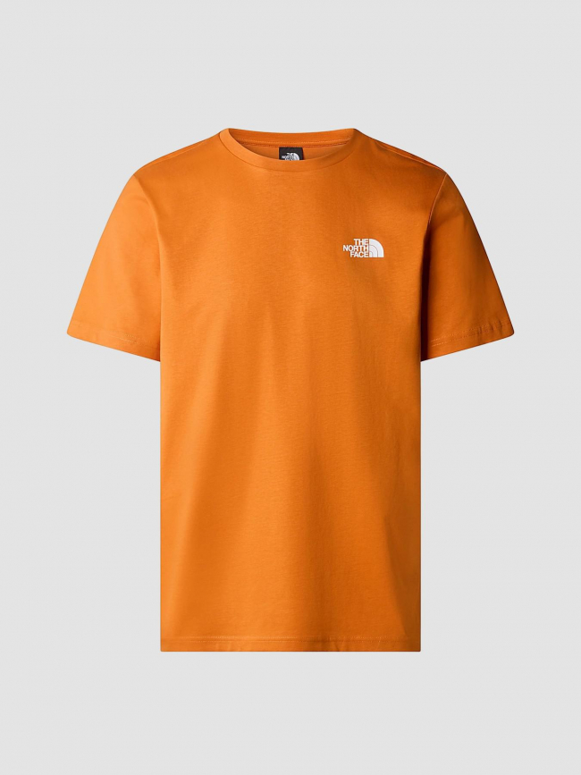 T-shirt redbox orange homme- The North Face