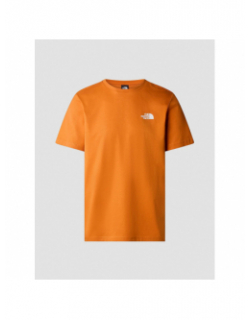 T-shirt redbox orange homme- The North Face