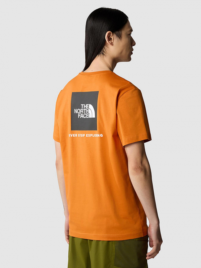 T-shirt redbox orange homme- The North Face