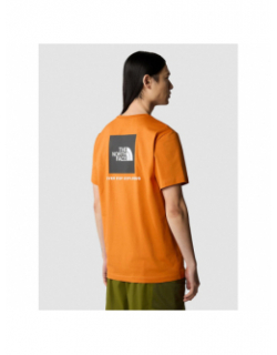 T-shirt redbox orange homme- The North Face