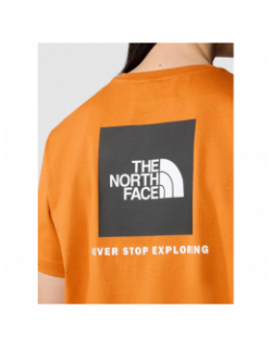 T-shirt redbox orange homme- The North Face