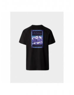 T-shirt graphic noir homme - The North Face