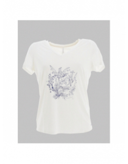 T-shirt paceco blanc femme - Sun Valley