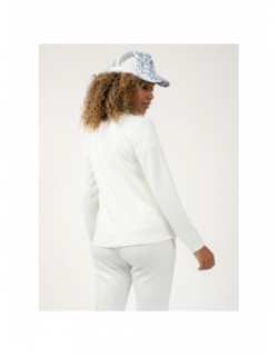 Veste sweat deegel blanc femme - Sun Valley