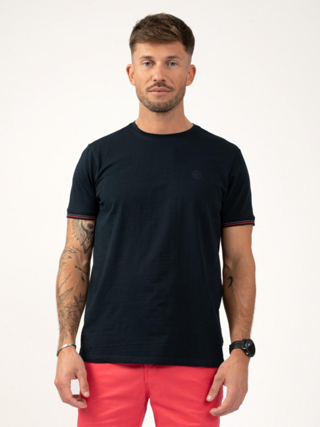 T-shirt cherny bleu marine homme - Sun Valley