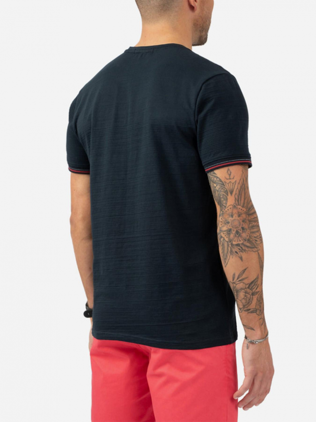 T-shirt cherny bleu marine homme - Sun Valley