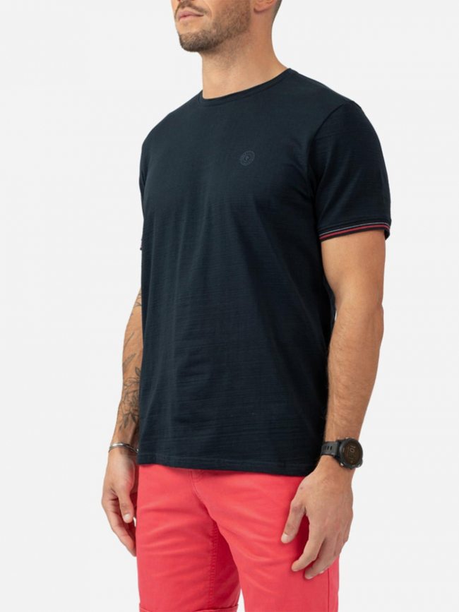 T-shirt cherny bleu marine homme - Sun Valley