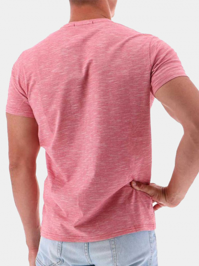 T-shirt cinna rose framboise homme - Sun Valley