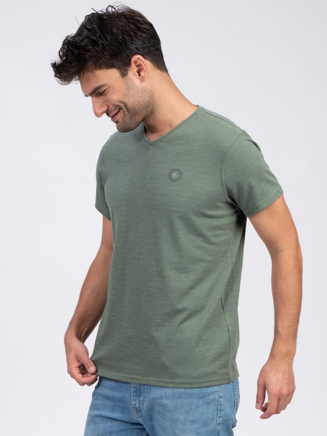 T-shirt cinna kaki foncé homme - Sun Valley