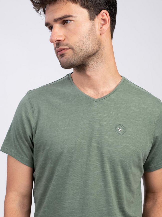 T-shirt cinna kaki foncé homme - Sun Valley