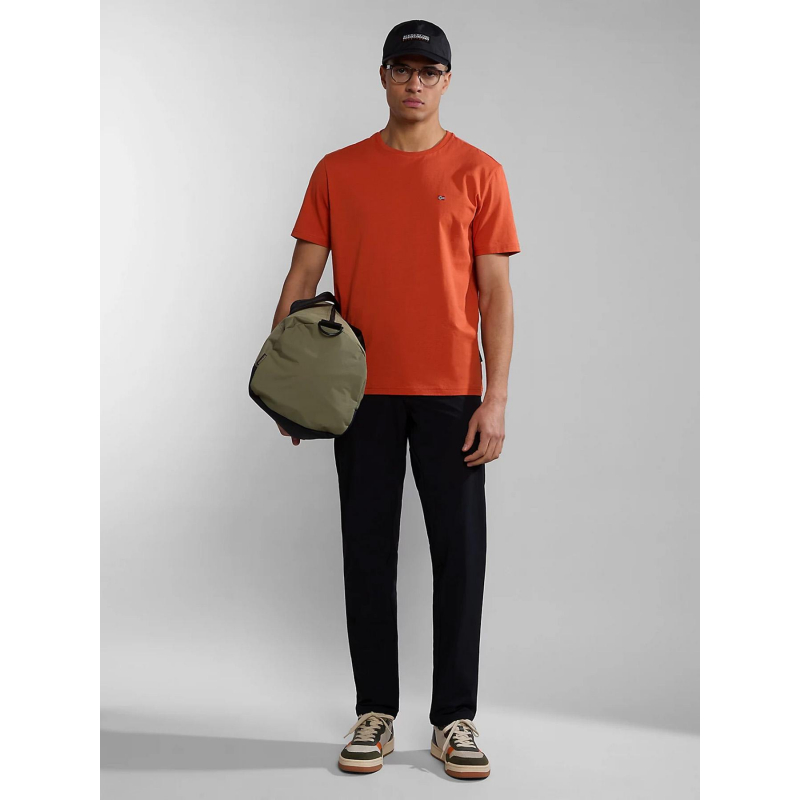 T-shirt saliss orange homme - Napapijri