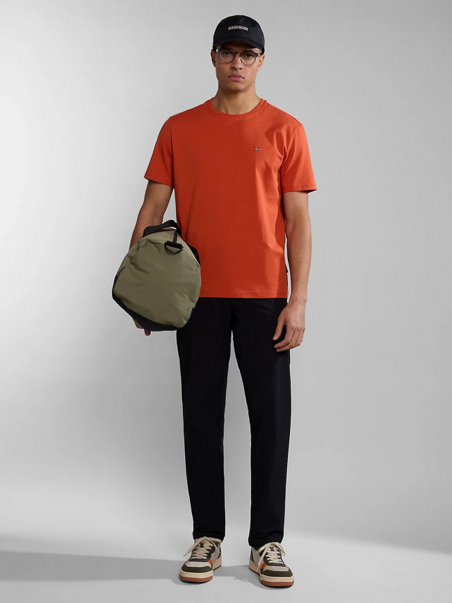 T-shirt saliss orange homme - Napapijri