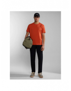 T-shirt saliss orange homme - Napapijri