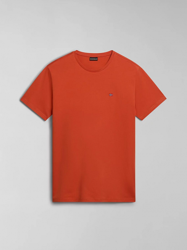 T-shirt saliss orange homme - Napapijri