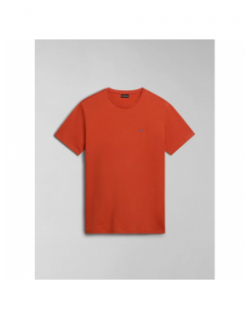 T-shirt saliss orange homme - Napapijri