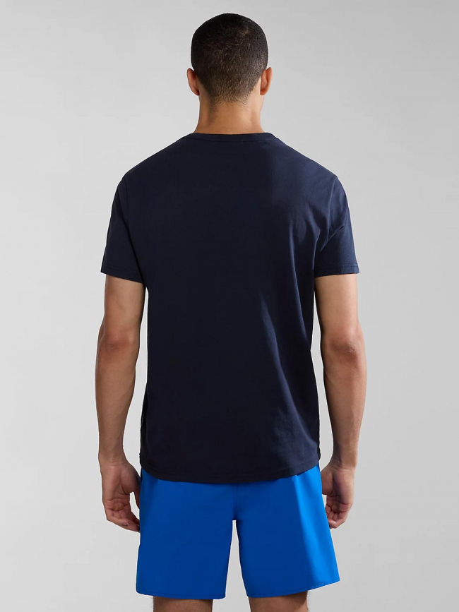 T-shirt saliss bleu marine homme - Napapijri