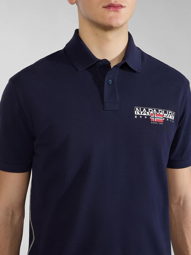 Polo aylmer bleu marine homme - Napapijri