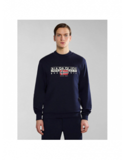 Sweat aylmer bleu marine homme - Napapijri