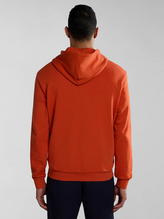 Sweat à capuche aylmer orange homme - Napapijri