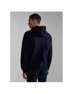 Sweat à capuche bollo bleu marine homme - Napapijri