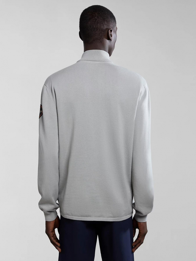 Sweat huron gris homme - Napapijri