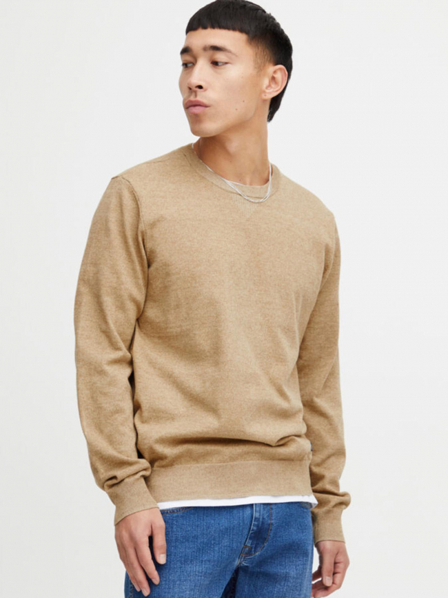 Sweat bruton beige homme - Blend