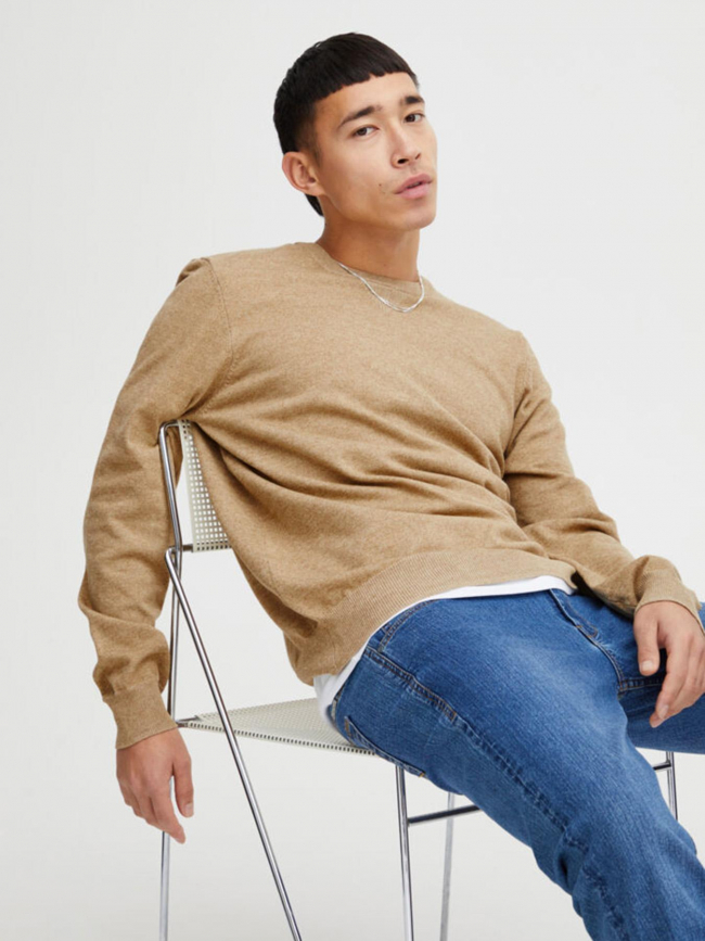 Sweat bruton beige homme - Blend