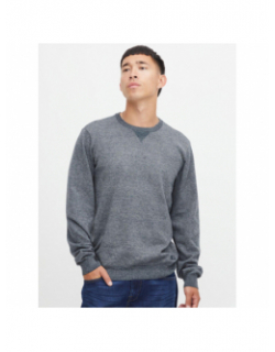 Sweat bruton bleu marine homme - Blend