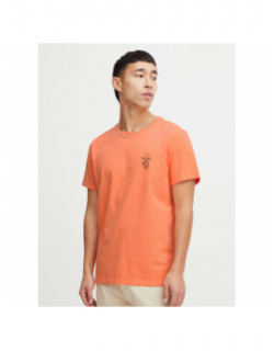 T-shirt girafe rose orange homme - Blend