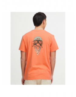 T-shirt girafe rose orange homme - Blend