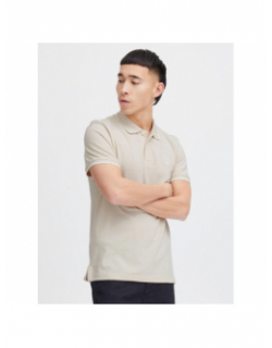 Polo manches courtes nate beige homme - Blend