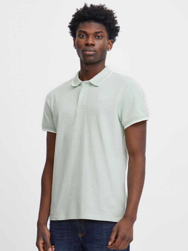 Polo manches courtes nate vert homme - Blend