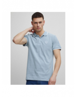 Polo manches courtes nate bleu homme - Blend