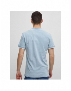 Polo manches courtes nate bleu homme - Blend