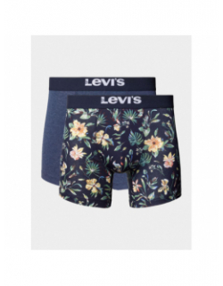 Pack 2 boxers floral bleu marine homme - Levi's