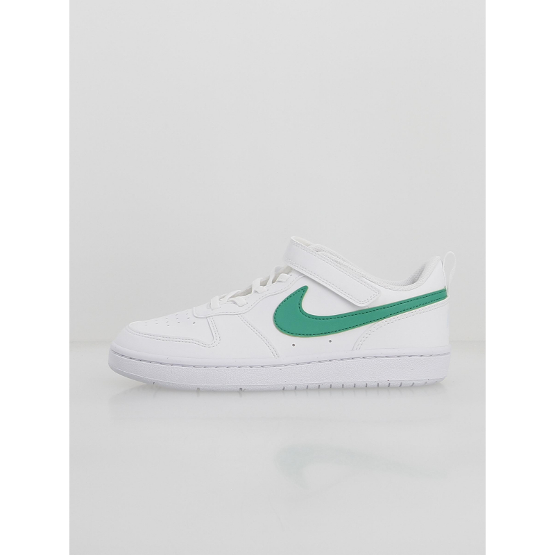 Baskets court borough à scratch recraft ps blanc vert enfant - Nike