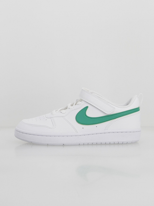 Baskets court borough à scratch recraft ps blanc vert enfant - Nike