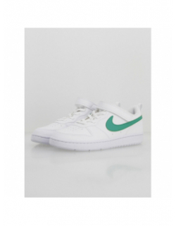 Baskets court borough à scratch recraft ps blanc vert enfant - Nike