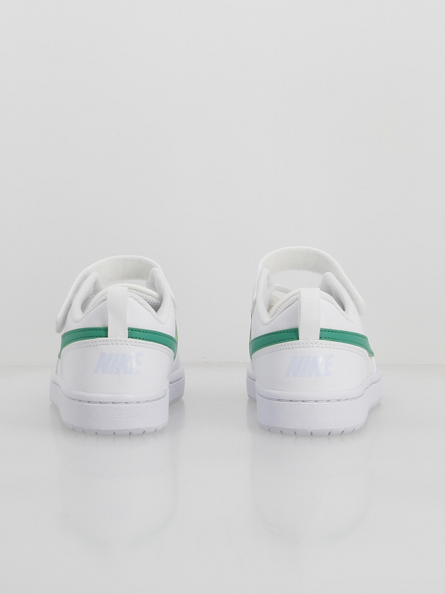 Baskets court borough à scratch recraft ps blanc vert enfant - Nike