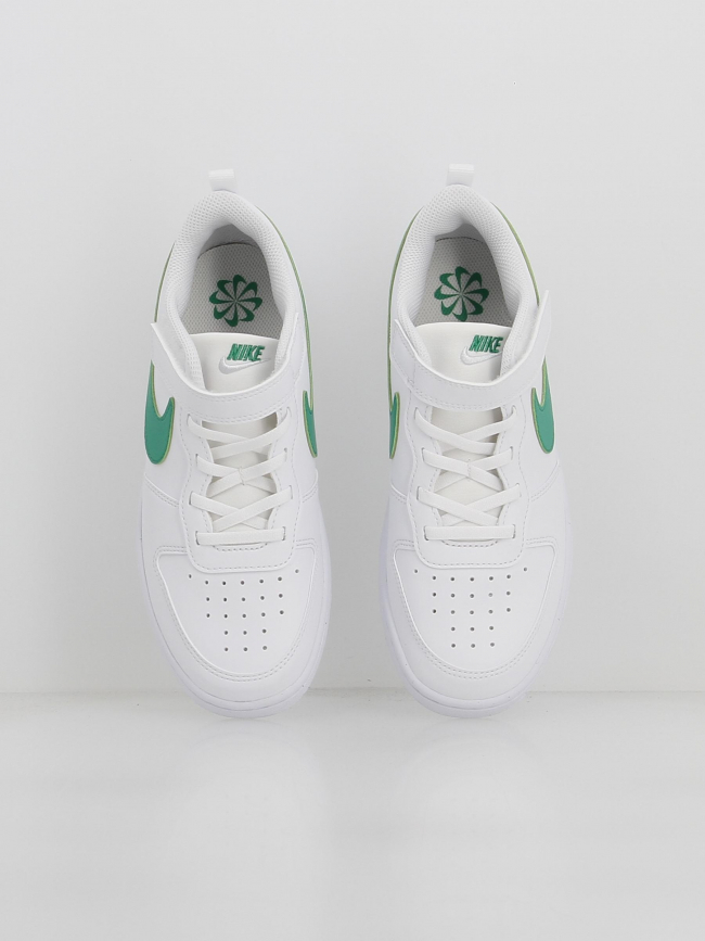 Baskets court borough à scratch recraft ps blanc vert enfant - Nike