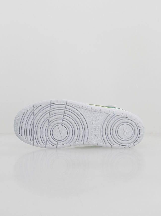 Baskets court borough à scratch recraft ps blanc vert enfant - Nike