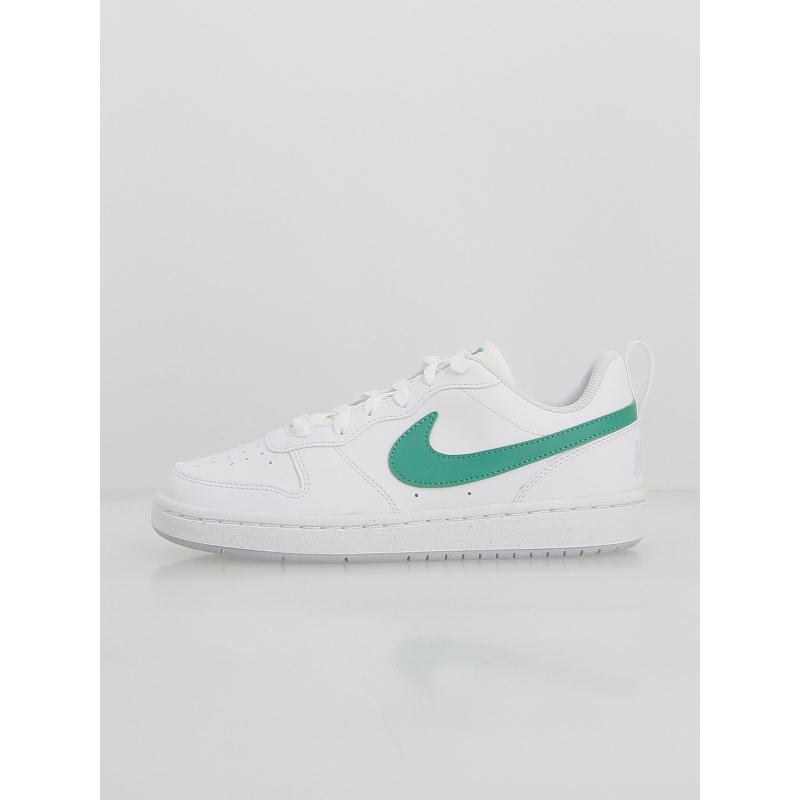 Baskets court borough recraft gs blanc vert enfant - Nike