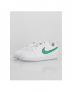 Baskets court borough recraft gs blanc vert enfant - Nike