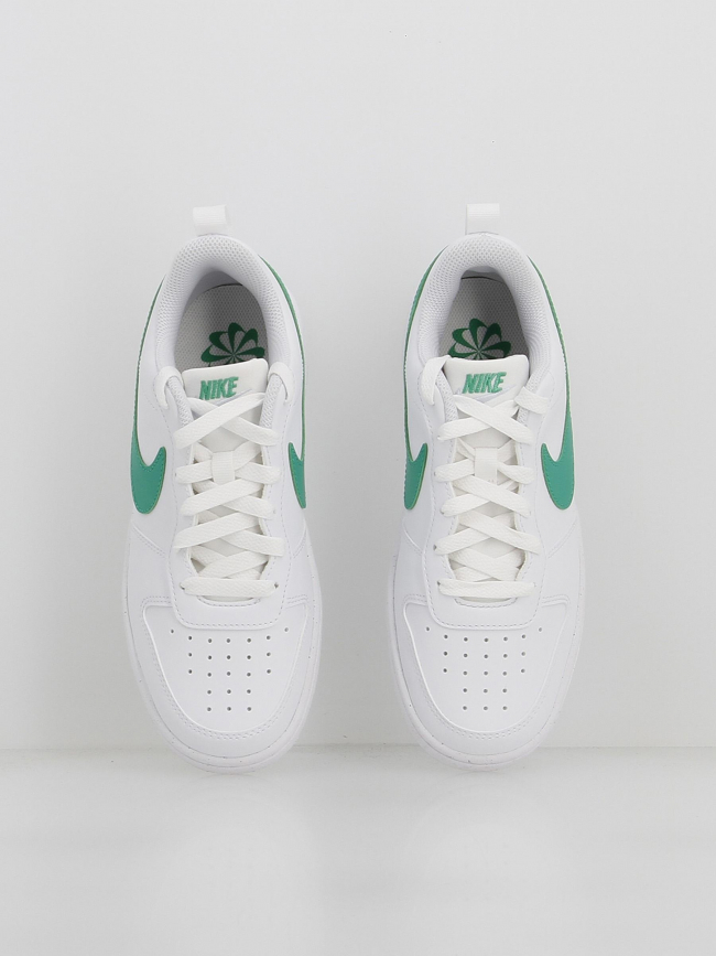 Baskets court borough recraft gs blanc vert enfant - Nike