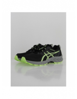 Chaussures de trail pre venture 9 gs noir vert enfant - Asics