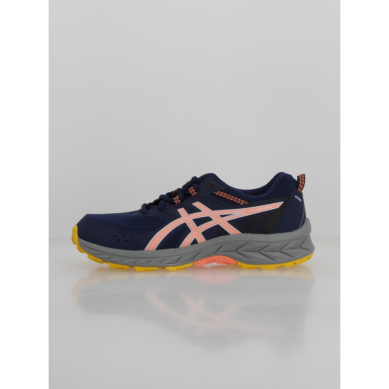 Chaussures de trail pre venture 9 gs bleu rose enfant - Asics