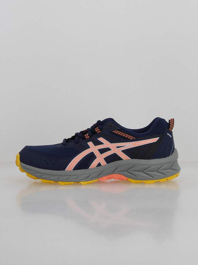 Chaussures de trail pre venture 9 gs bleu rose enfant - Asics