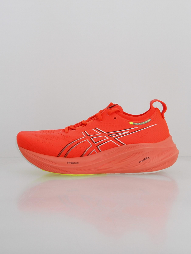 Chaussures de running gel nimbus 26 rouge homme - Asics